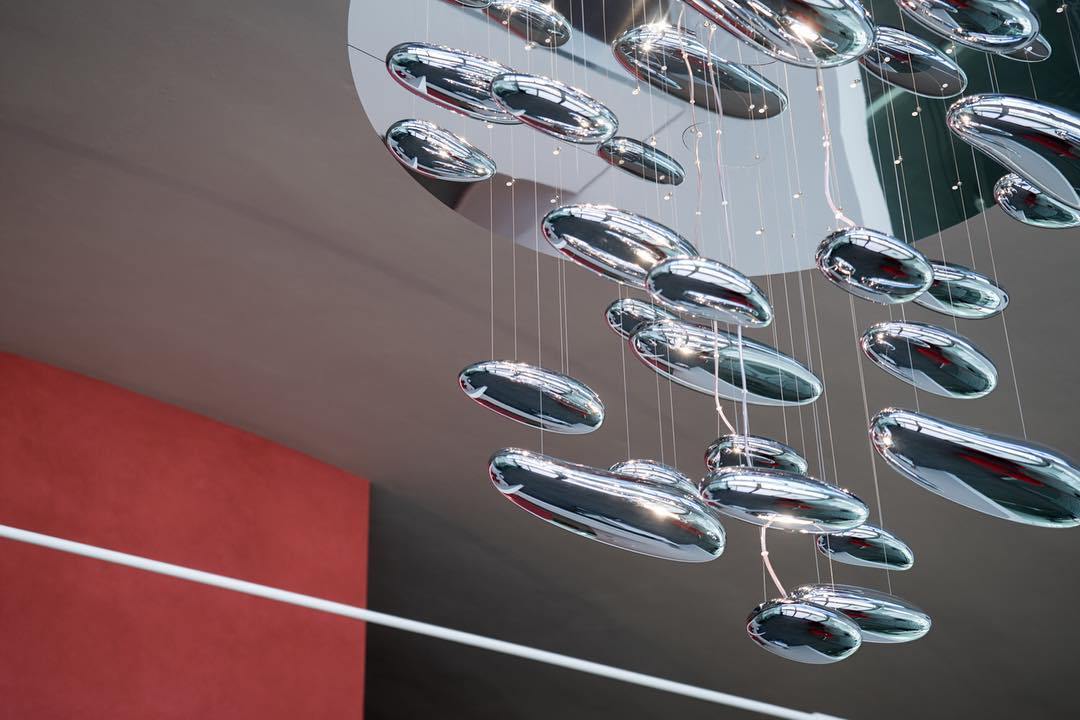 Lustra Chandelier Aluminum Sculptural - Letslighting