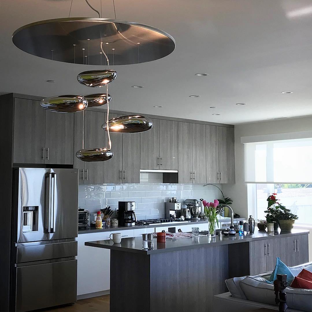 Lustra Chandelier Aluminum Sculptural - Letslighting