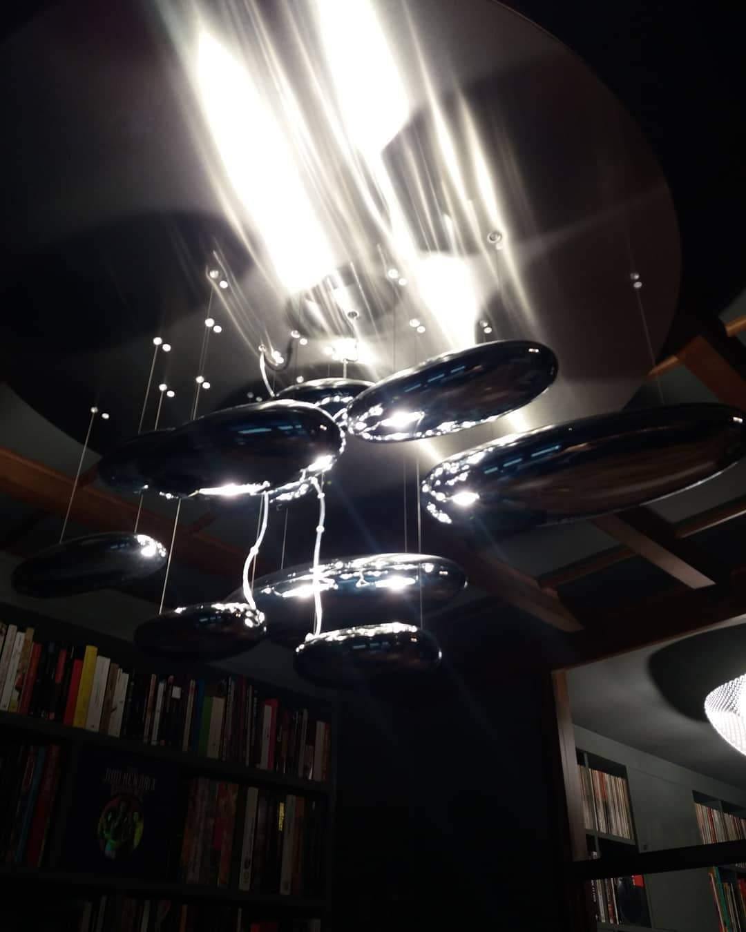 Lustra Chandelier Aluminum Sculptural - Letslighting