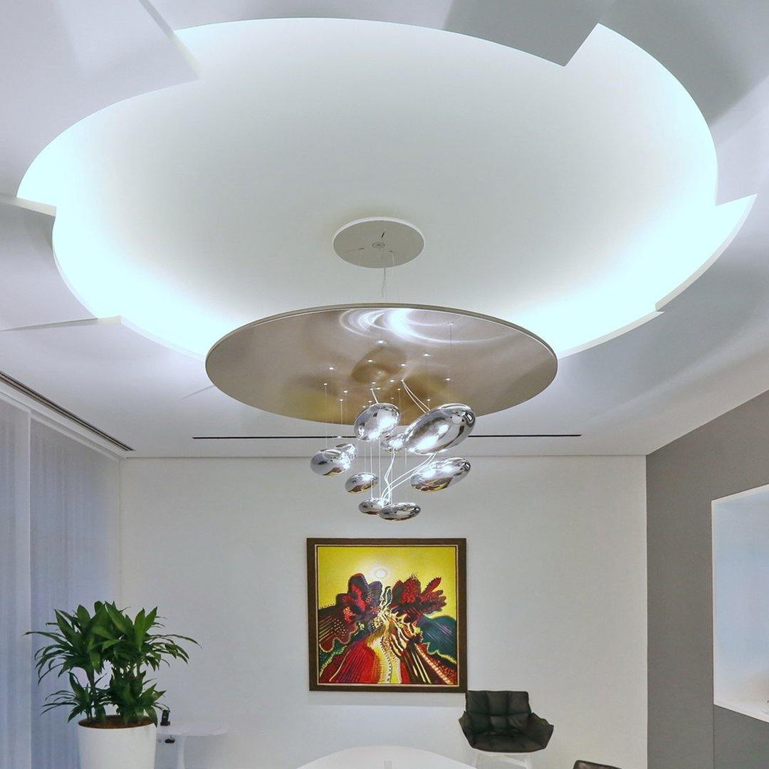 Lustra Chandelier Aluminum Sculptural - Letslighting