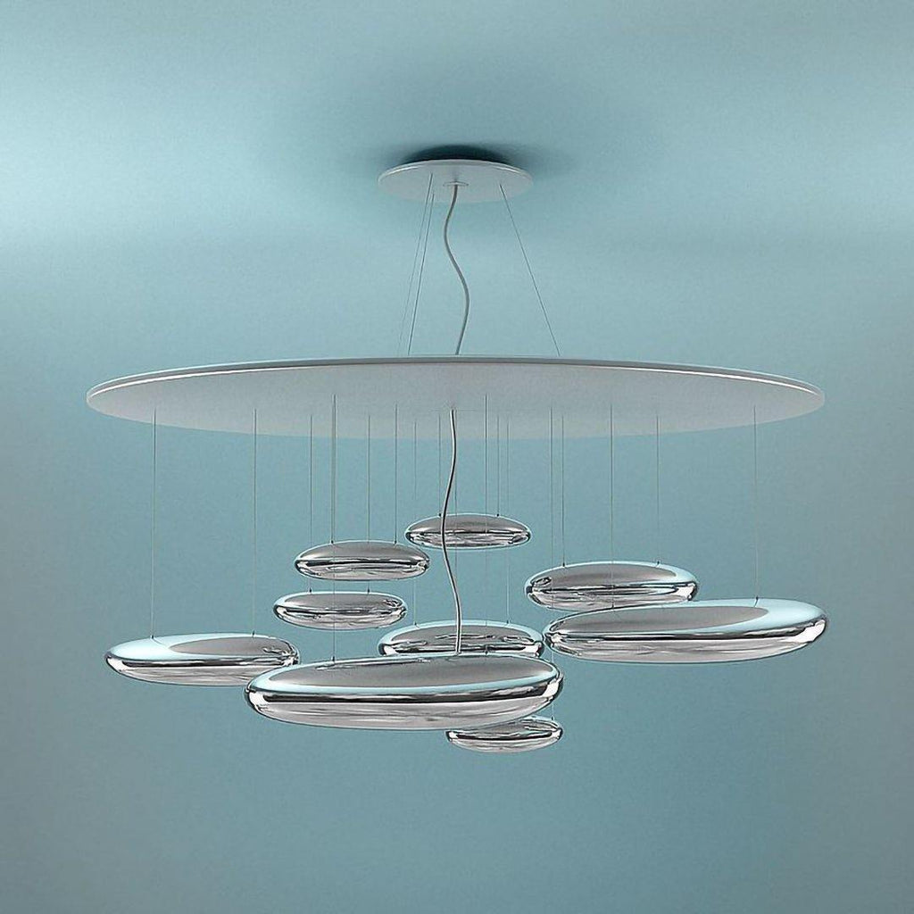 Lustra Chandelier Aluminum Sculptural - Letslighting