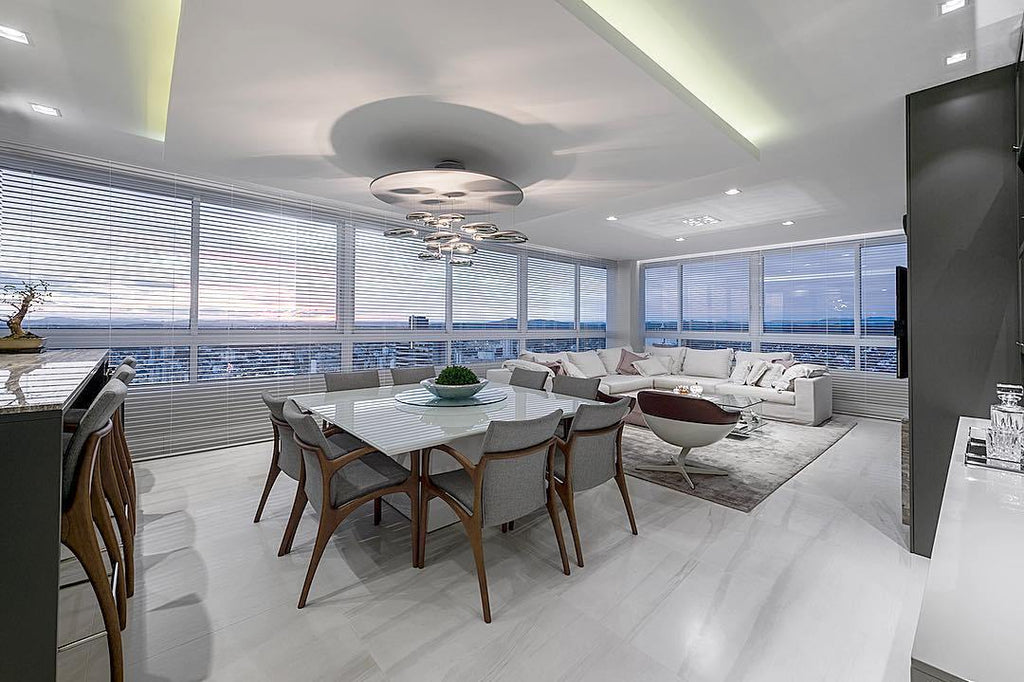 Lustra Chandelier Aluminum Sculptural - Letslighting