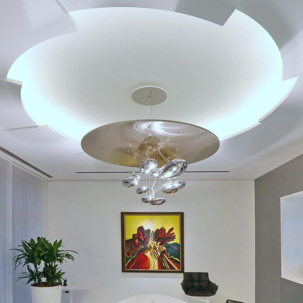Lustra Chandelier Aluminum Sculptural - Letslighting