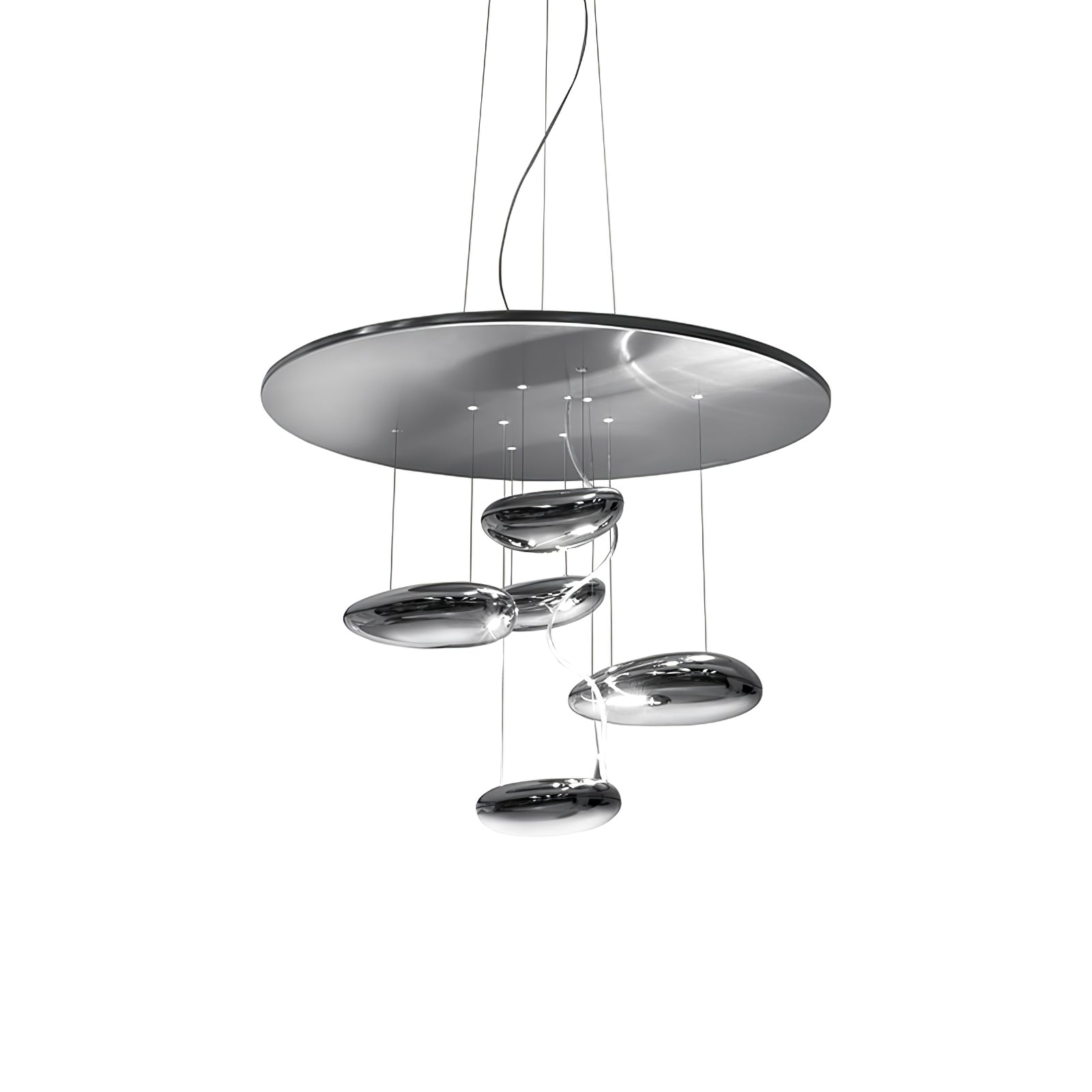 Lustra Chandelier Aluminum Sculptural - Letslighting