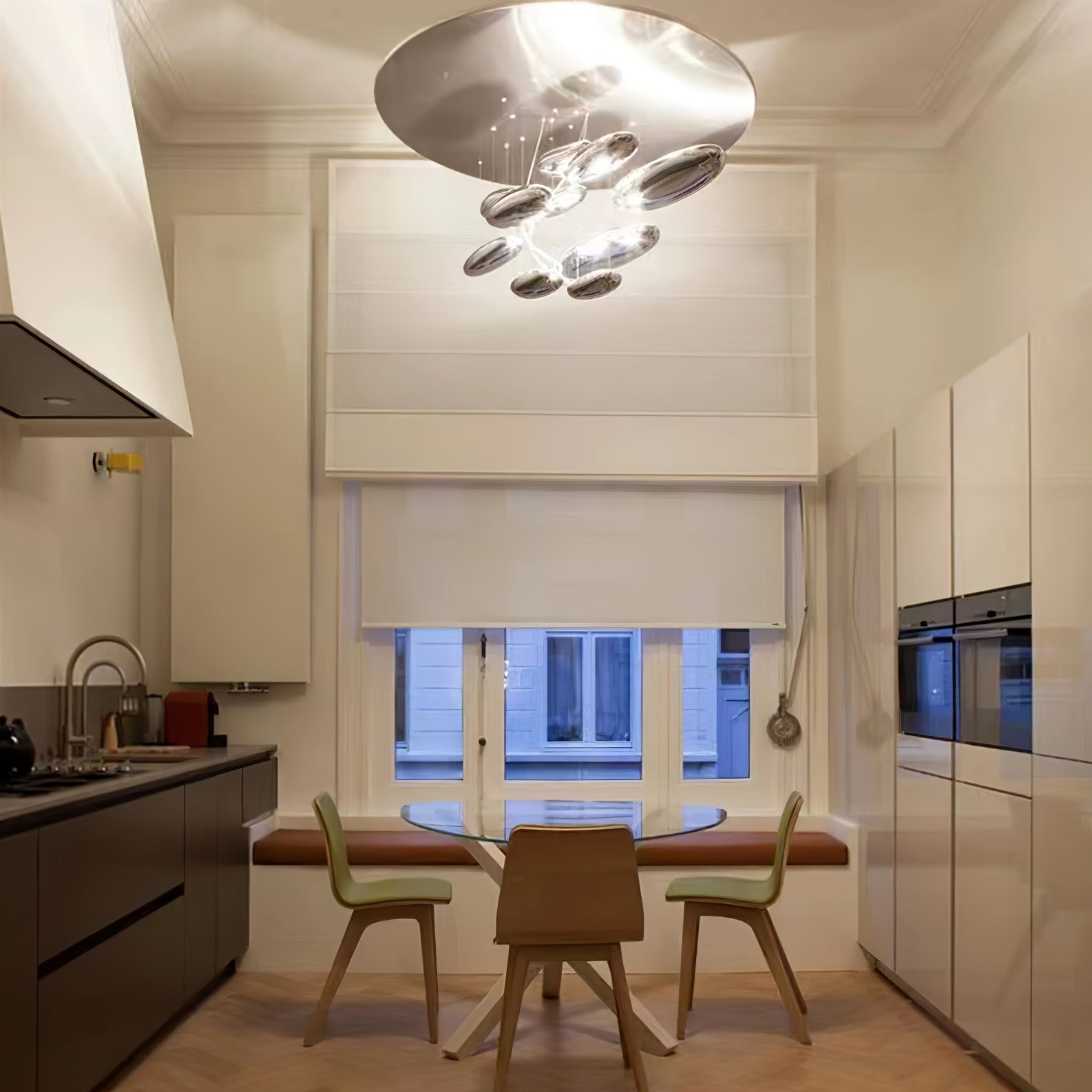 Lustra Ceiling Lamp Aluminum Pebble - Letslighting