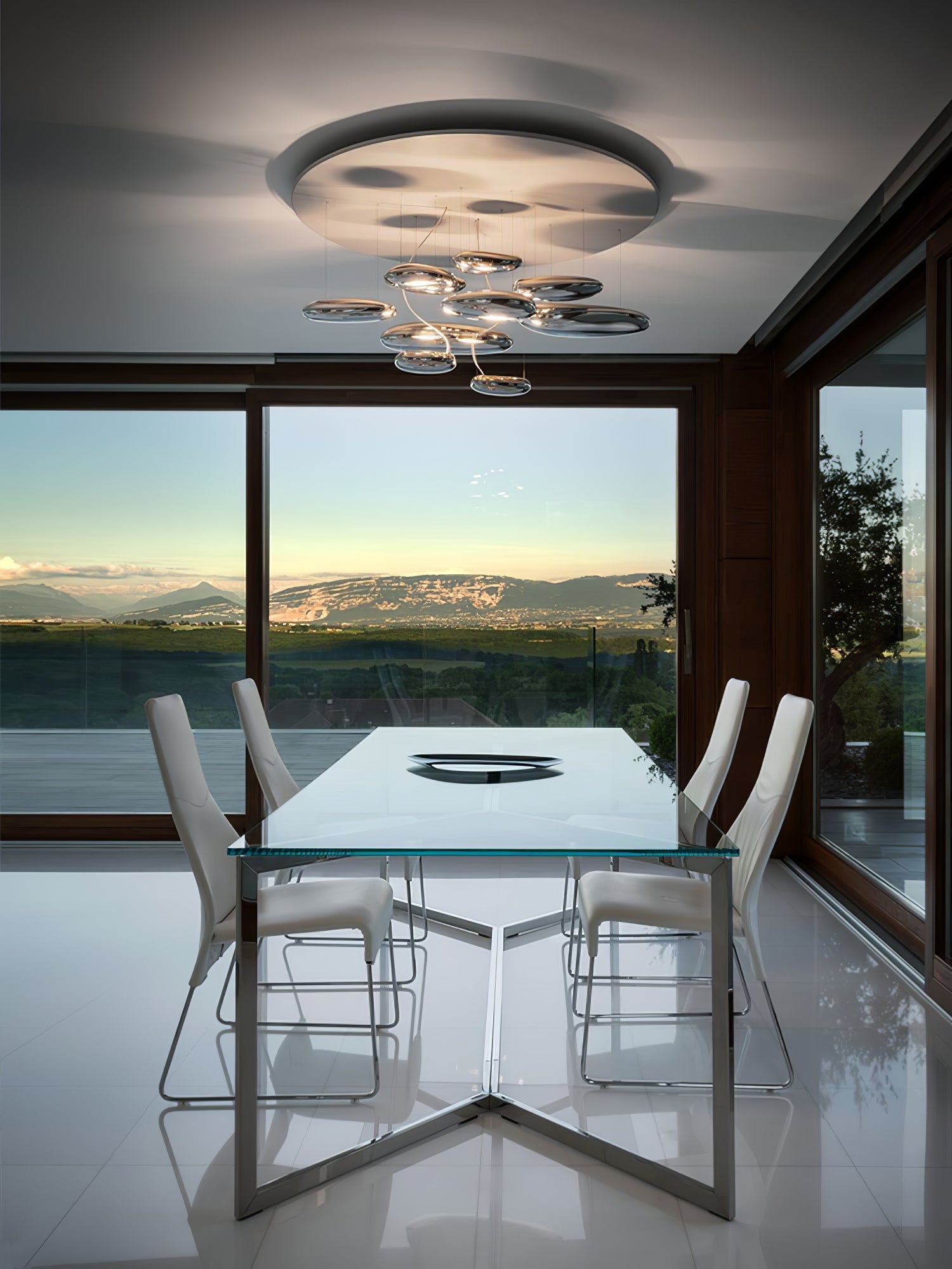Lustra Ceiling Lamp Aluminum Pebble - Letslighting