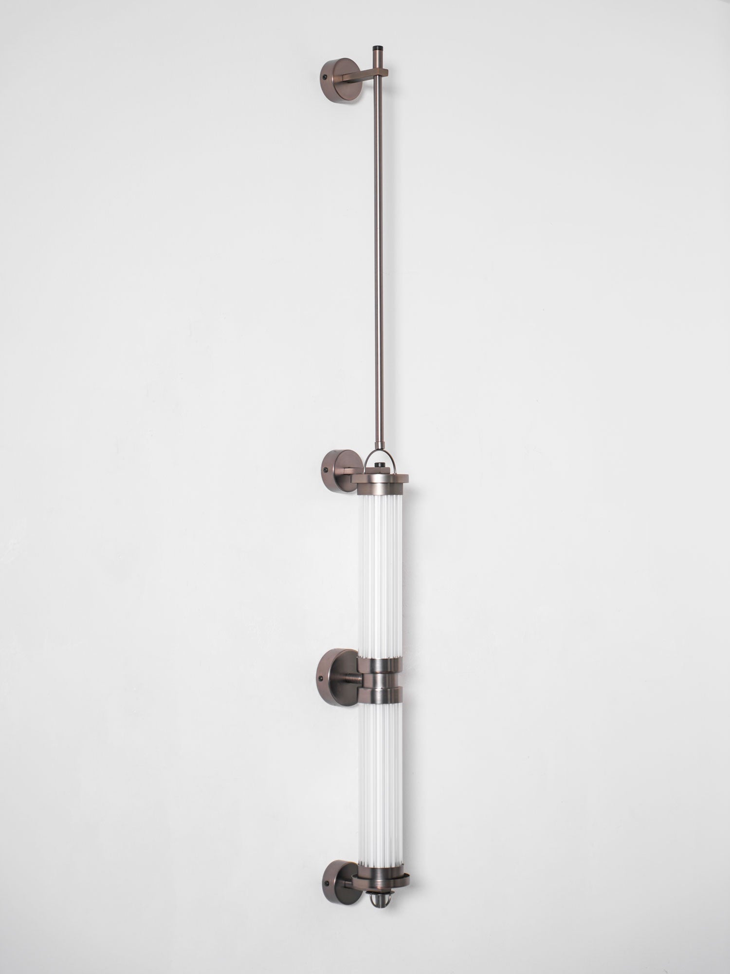 Myrtle Premium Nordic Art Vertical Glass Sconce Wall Lamp - Letslighting