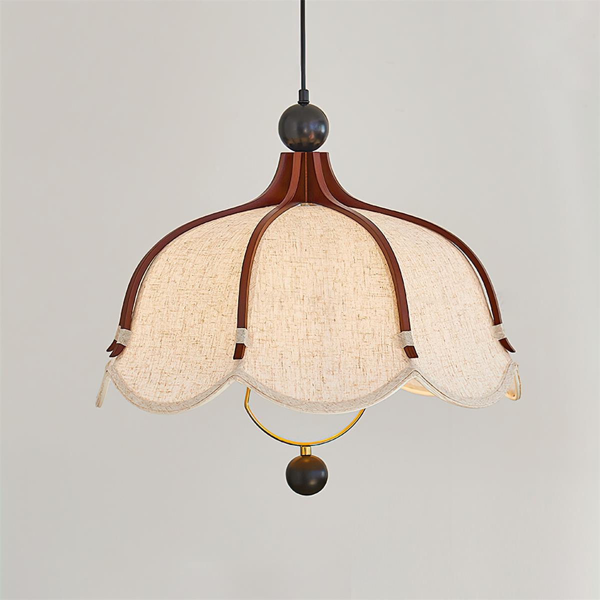 Feyno Vintage Fabric Pendant Lamp - Letslighting