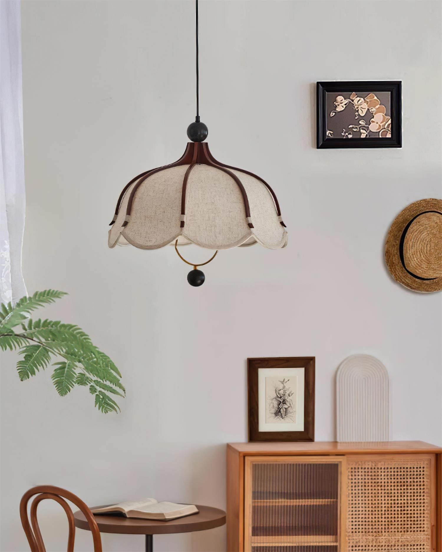 Feyno Vintage Fabric Pendant Lamp - Letslighting