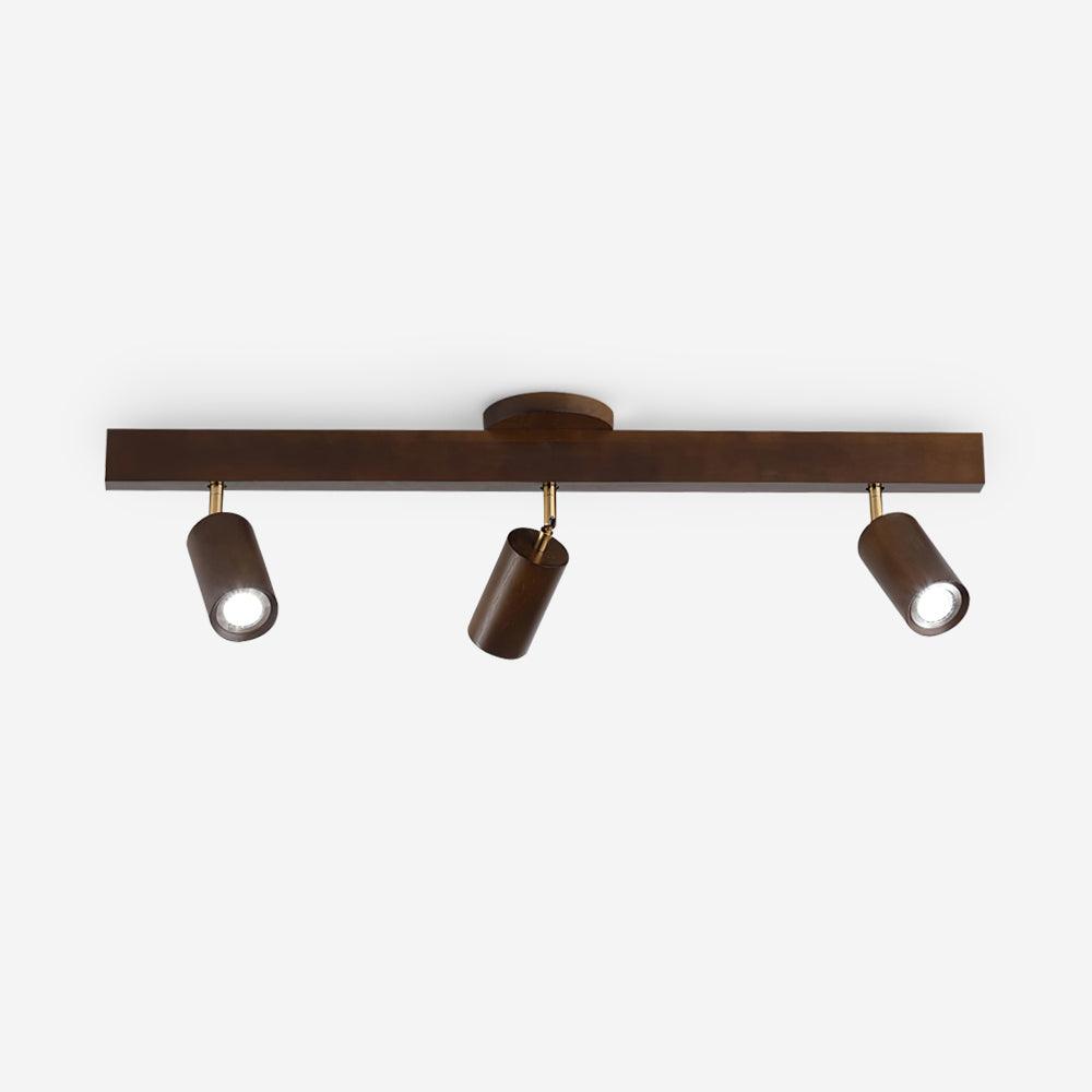 Aim Classical Wood Track Lighting Spotlight