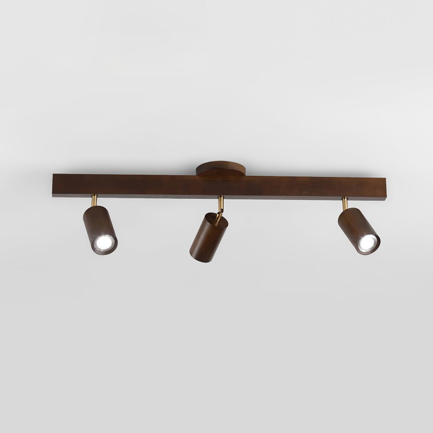 Aim Classical Wood Track Lighting Spotlight