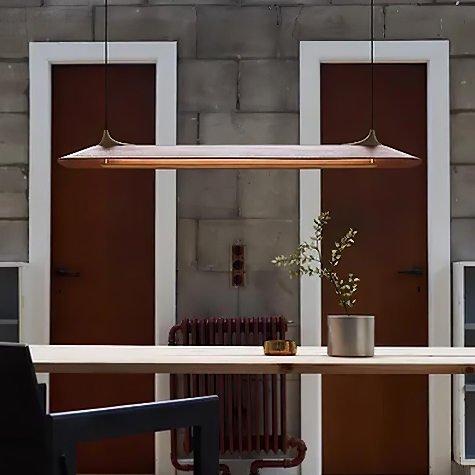 Celia  Brass Pendant Light
