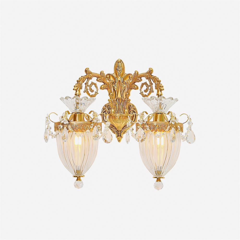 Elosia Gold Double Wall Lamp - Letslighting