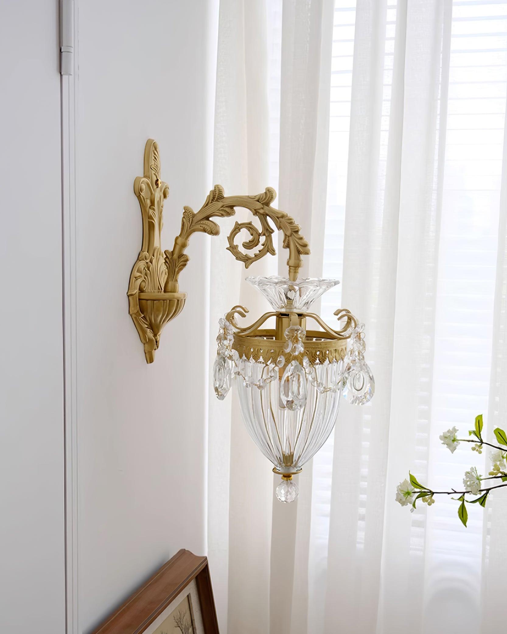 Elosia Gold Double Wall Lamp - Letslighting