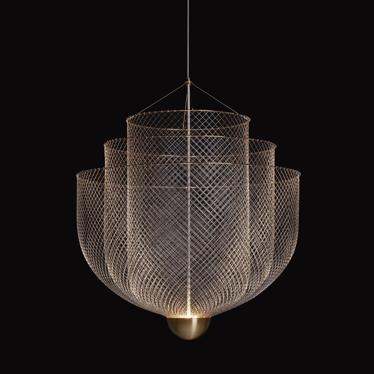 Lustra Chandelier Meshmatics Hanging Radiant - Letslighting