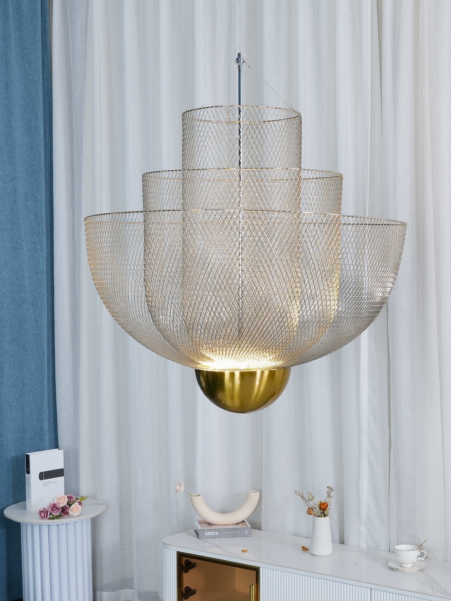 Lustra Chandelier Meshmatics Hanging Radiant - Letslighting