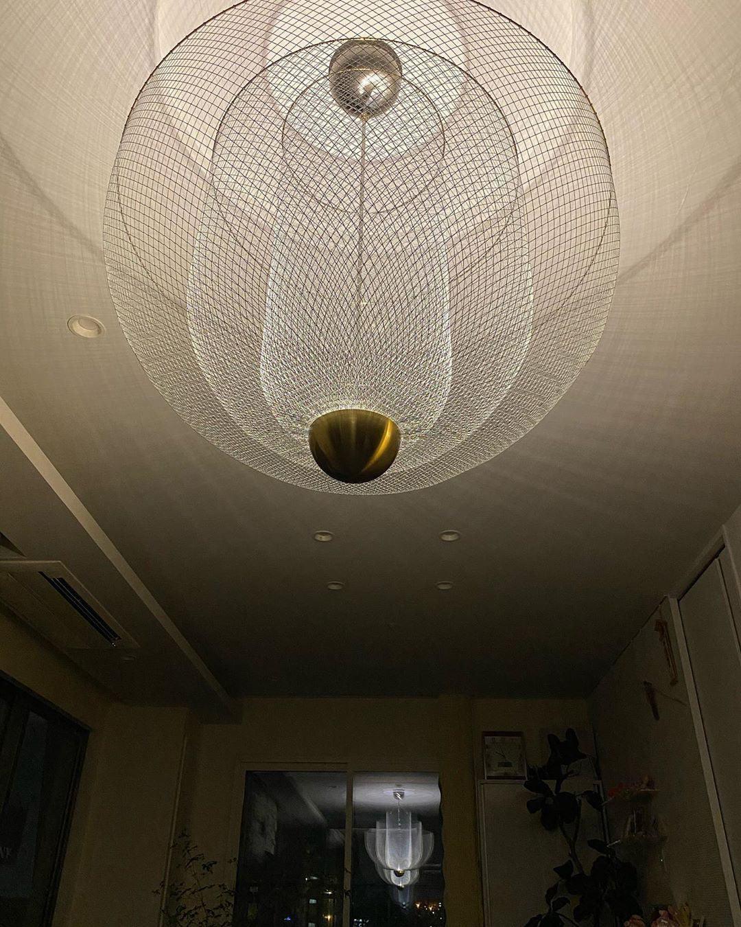 Lustra Chandelier Meshmatics Hanging Radiant - Letslighting