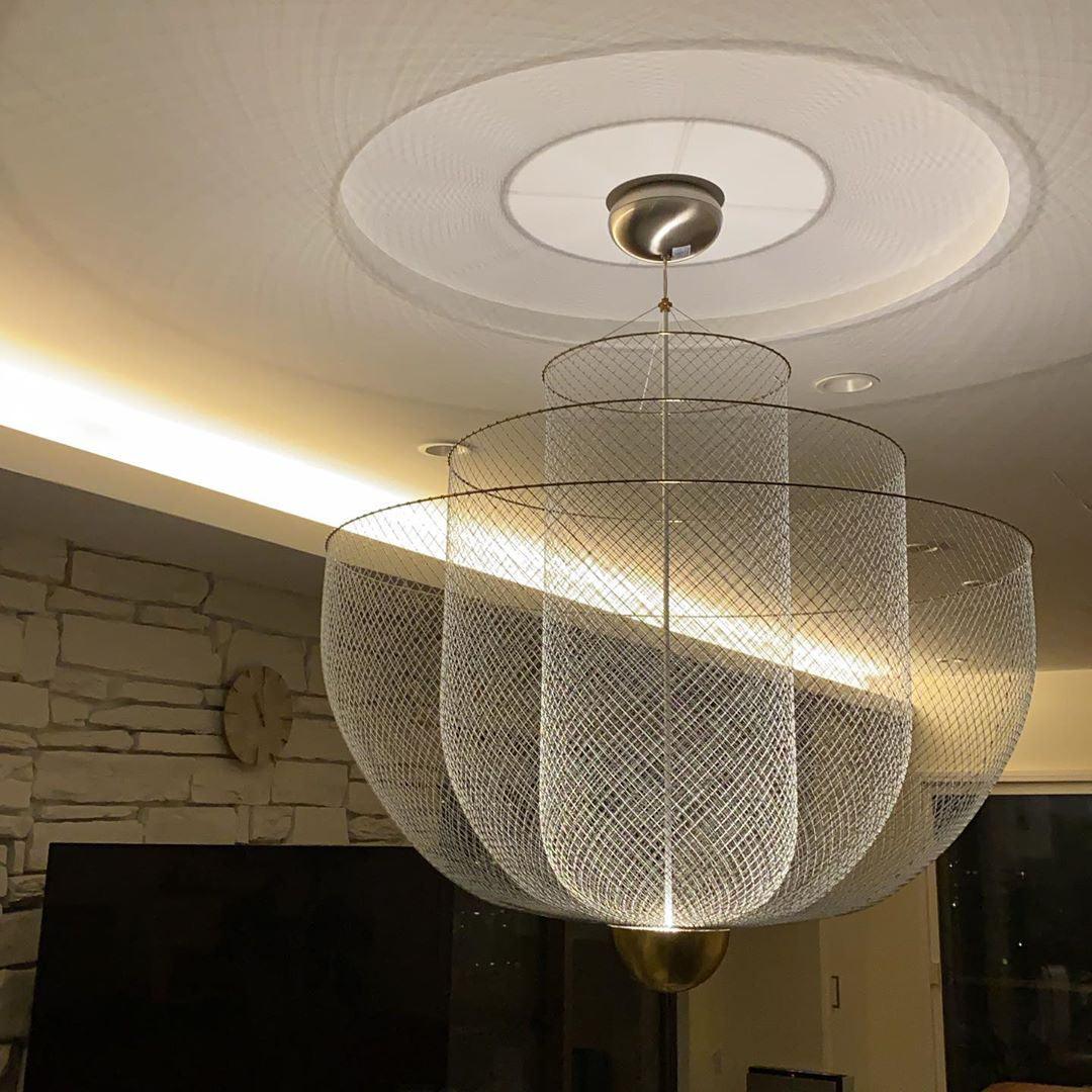 Lustra Chandelier Meshmatics Hanging Radiant - Letslighting