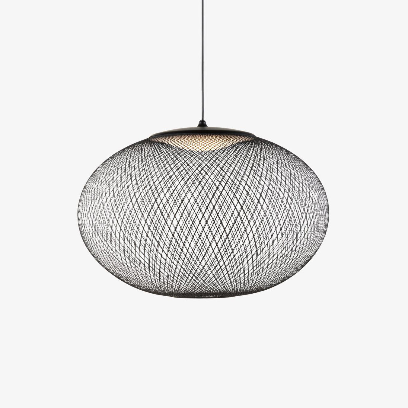 Lustra Pendant Lamp lic Mesh Black - Letslighting