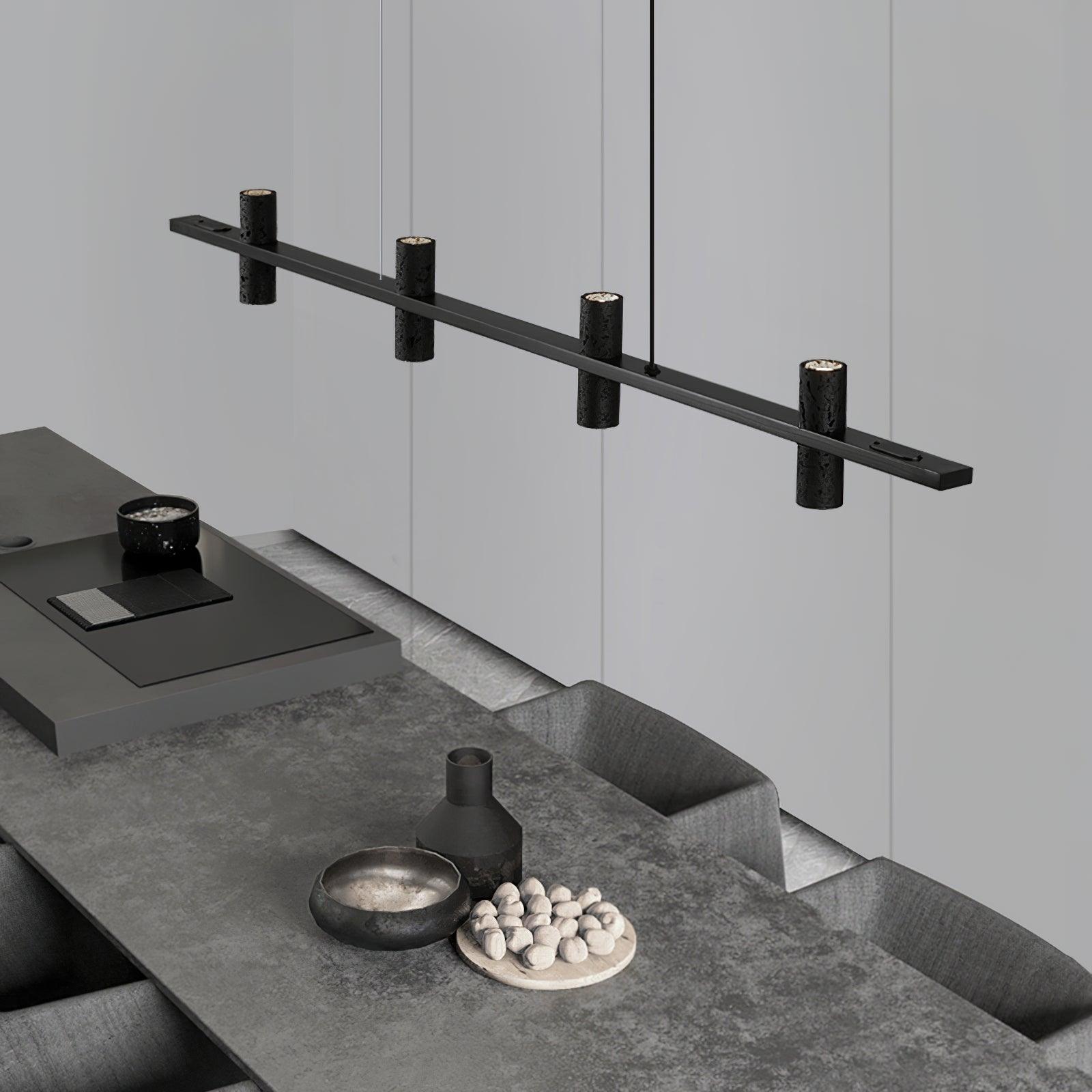 Aurora Pendant Lamp Parallel Stone Minimalist - Letslighting