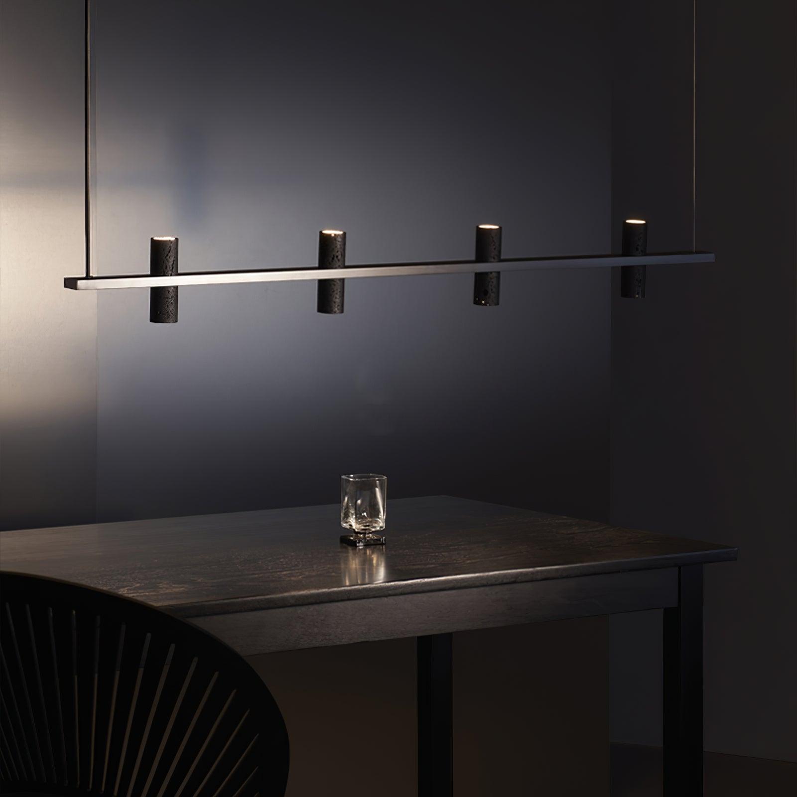 Aurora Pendant Lamp Parallel Stone Minimalist - Letslighting