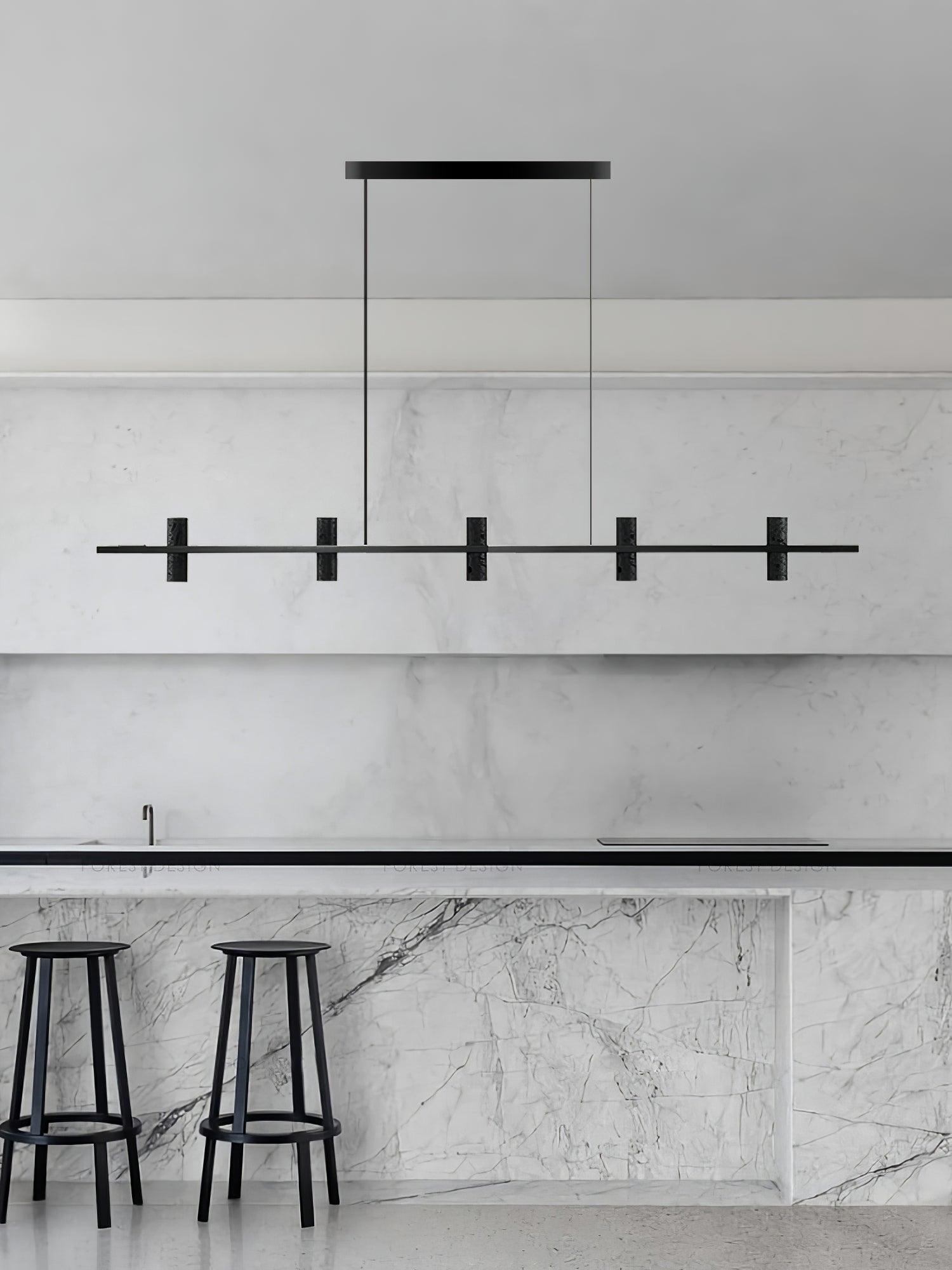 Aurora Pendant Lamp Parallel Stone Minimalist - Letslighting