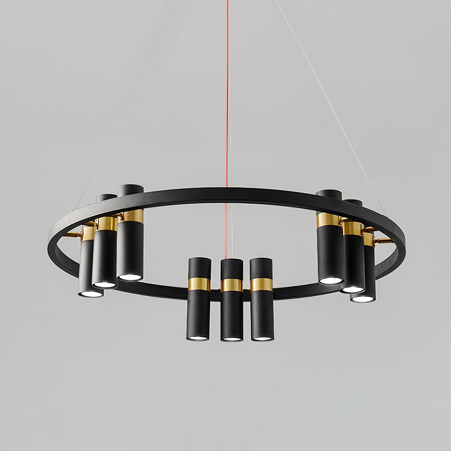 Nova Industrial Acrylic Chandelier - Letslighting