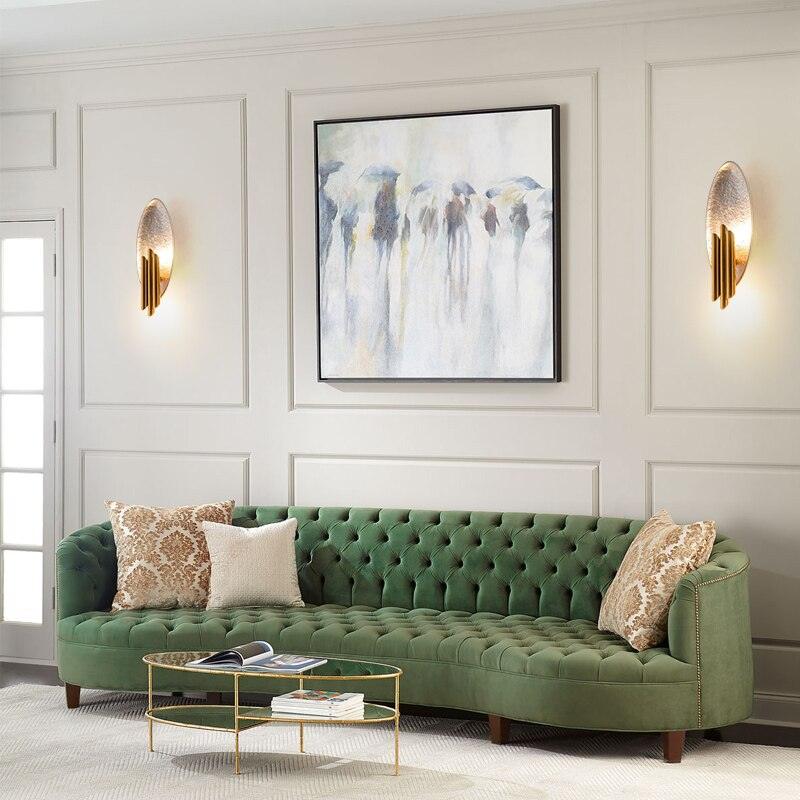 Lustra Wall Sconce Gold Black Minimalist - Letslighting