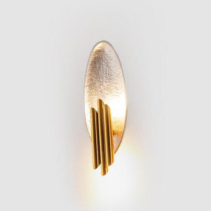 Lustra Wall Sconce Gold Black Minimalist - Letslighting