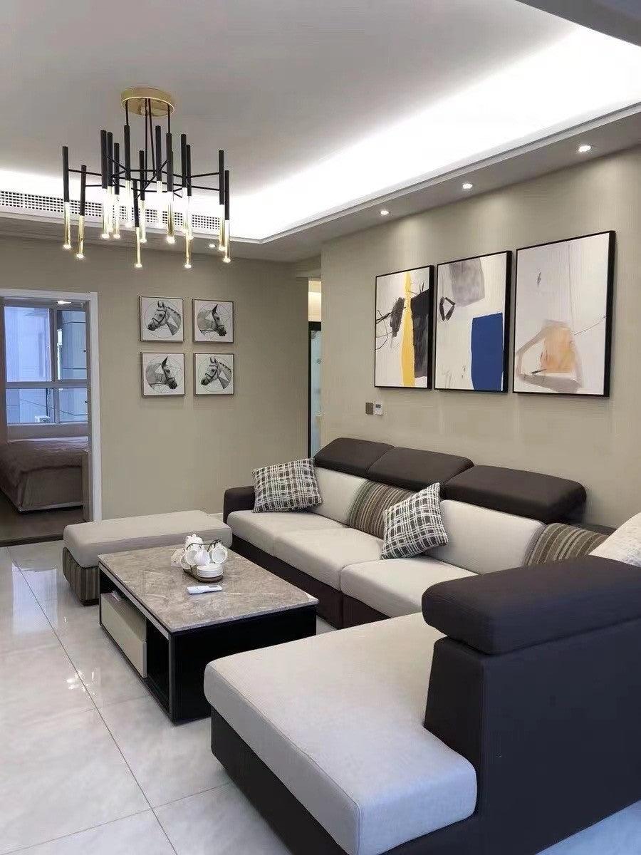 Tubular Chandelier - Blowlighting