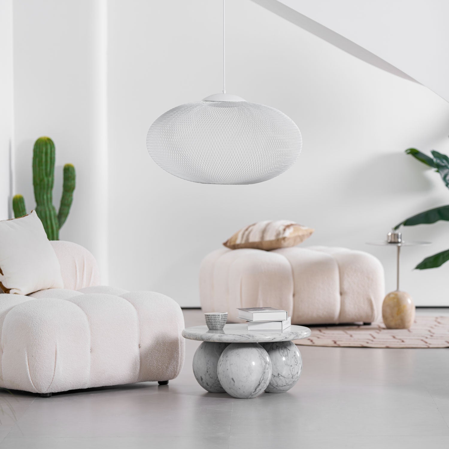 Lustra Pendant Lamp lic Mesh Black - Letslighting