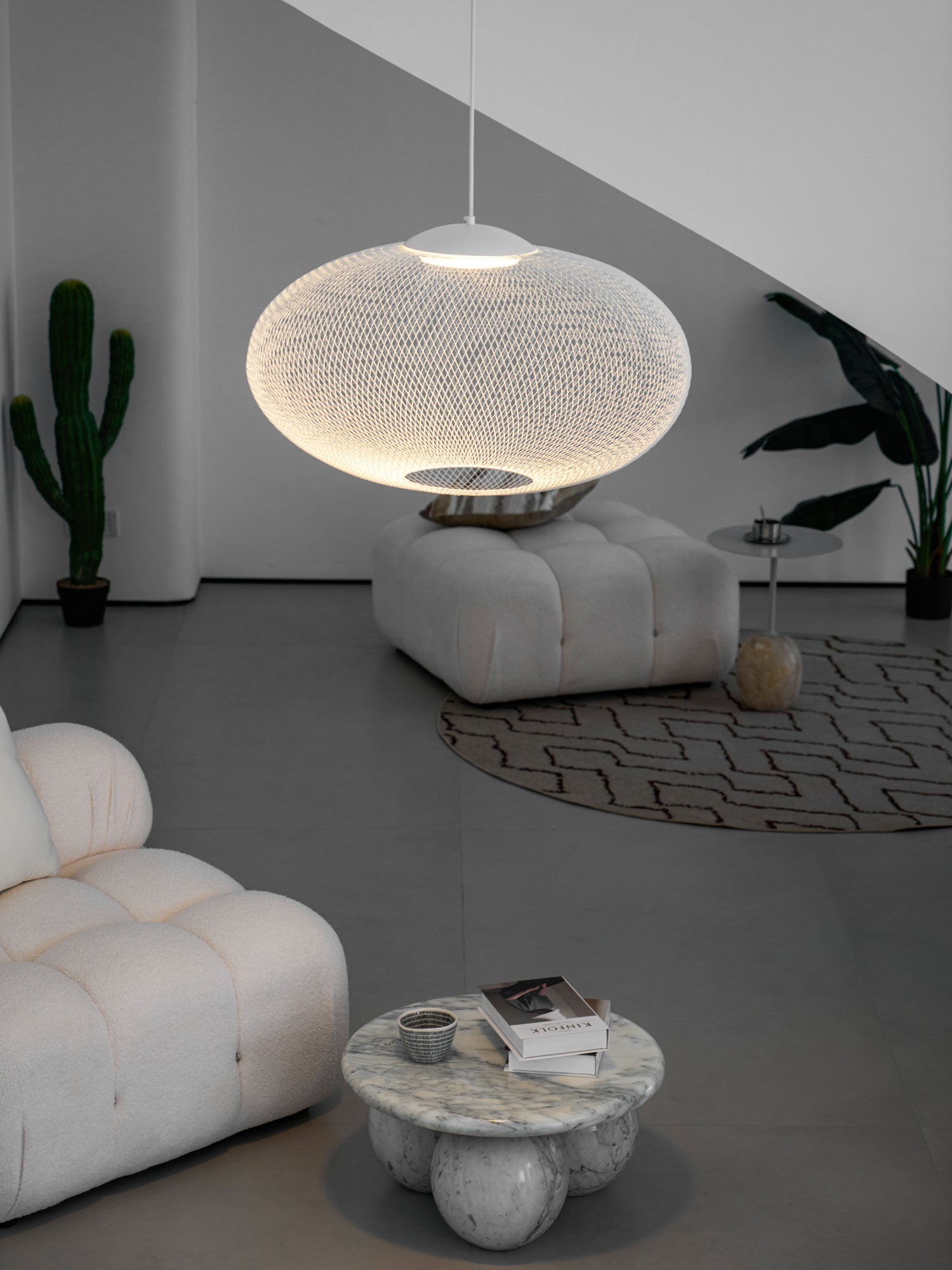 Lustra Pendant Lamp lic Mesh Black - Letslighting