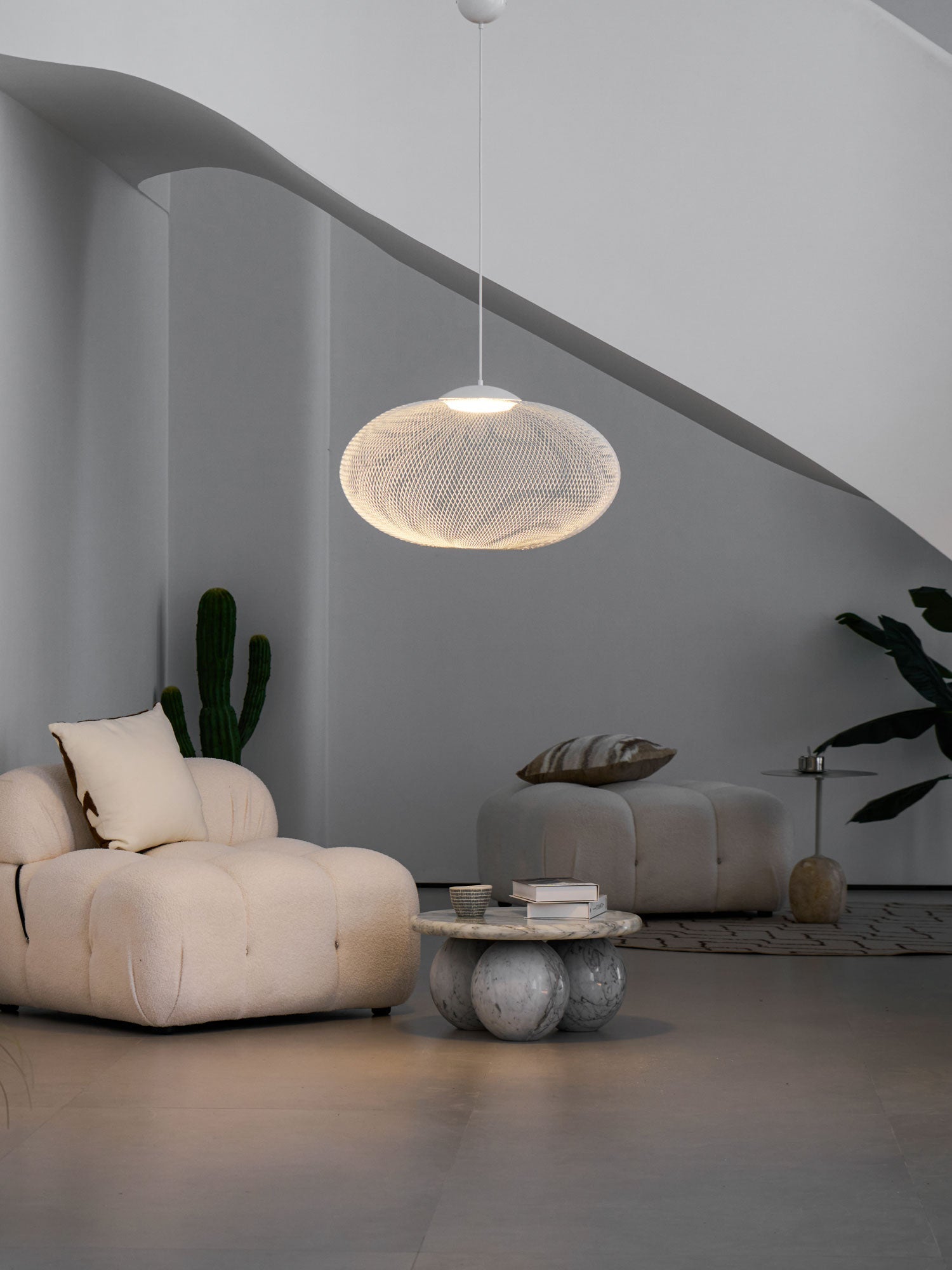 Lustra Pendant Lamp lic Mesh Black - Letslighting