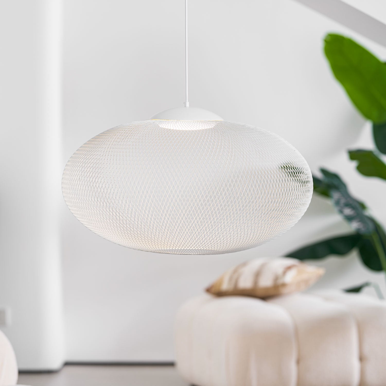 Lustra Pendant Lamp lic Mesh Black - Letslighting