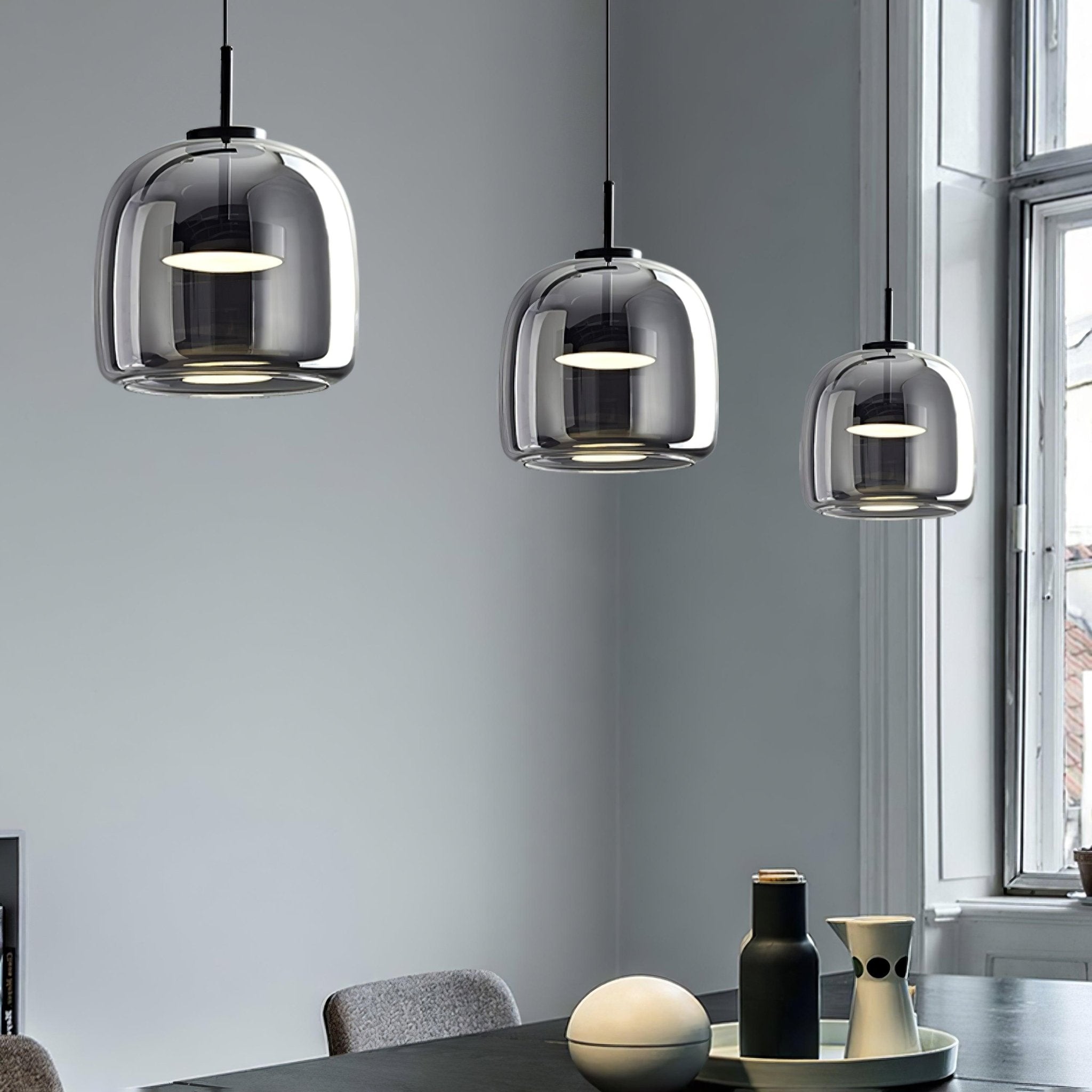 Obsidian Modern Glass Pendant Lamp - Letslighting