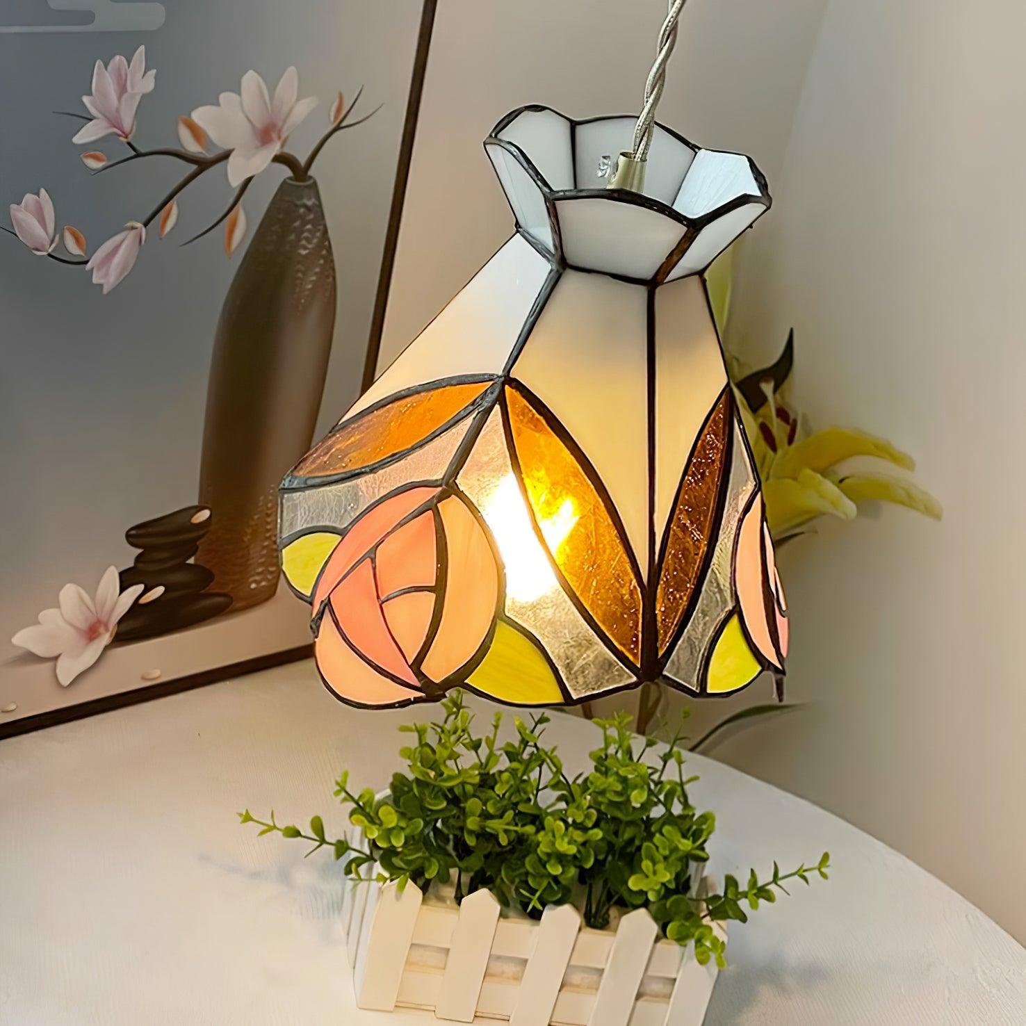 Tiffany Rose Pendant Light - Letslighting