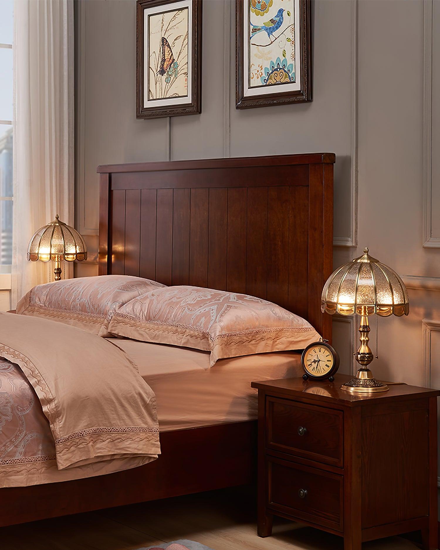 Brillix Brass & Glass Glam Table Lamp - Letslighting