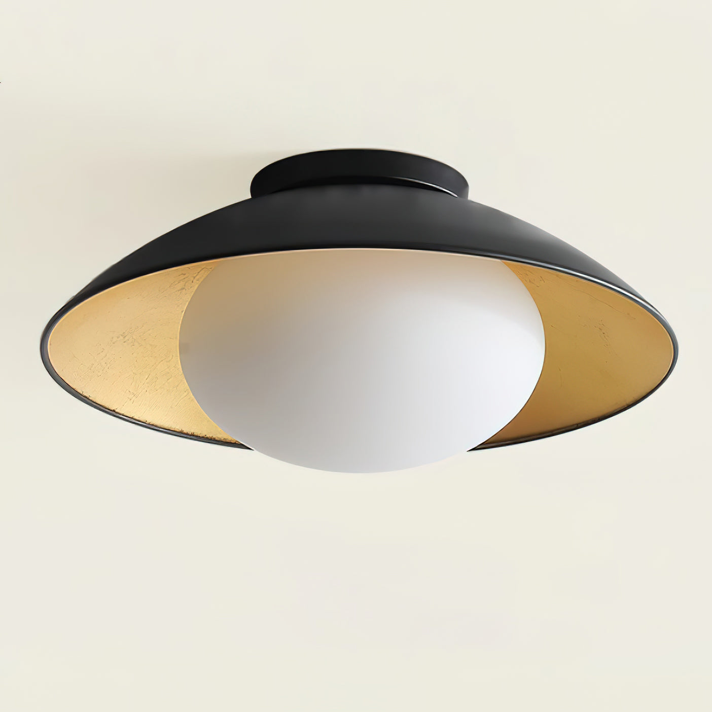 Ceiling Light Canopy Glass Globe Modern Minimalist - Letslighting