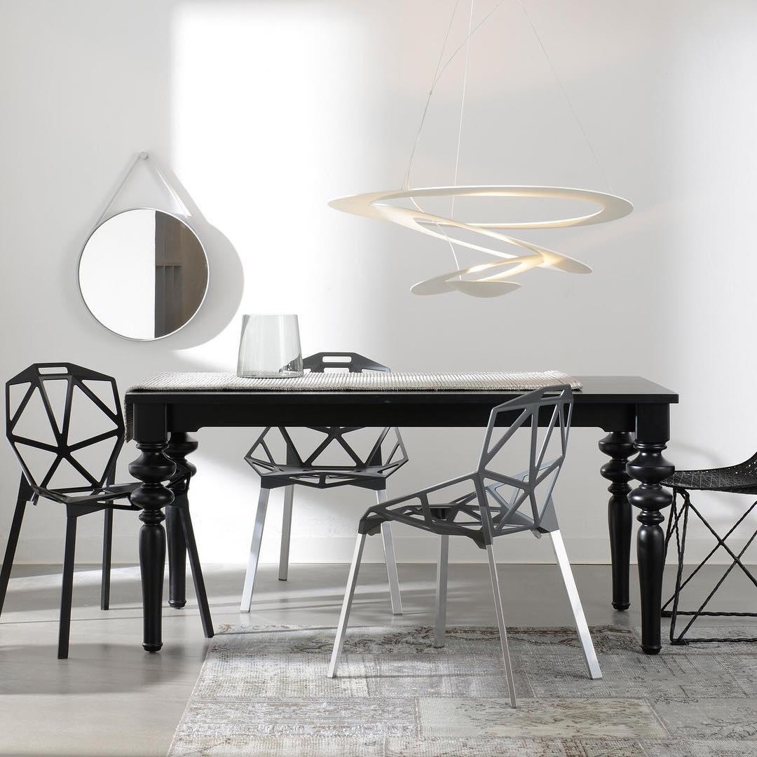 Micro LED Chandelier LED Swirl Rings - Letslighting