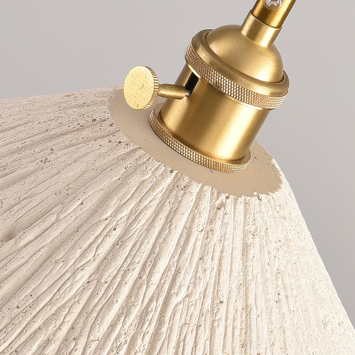 Avi Textured Pendant Lights Cement