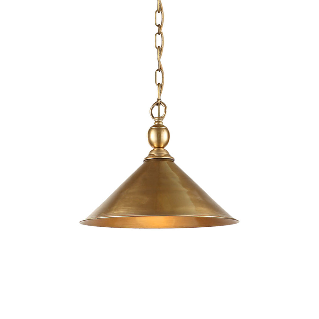 Cemirel Vintage Industrial Brass Pendant Light - Letslighting