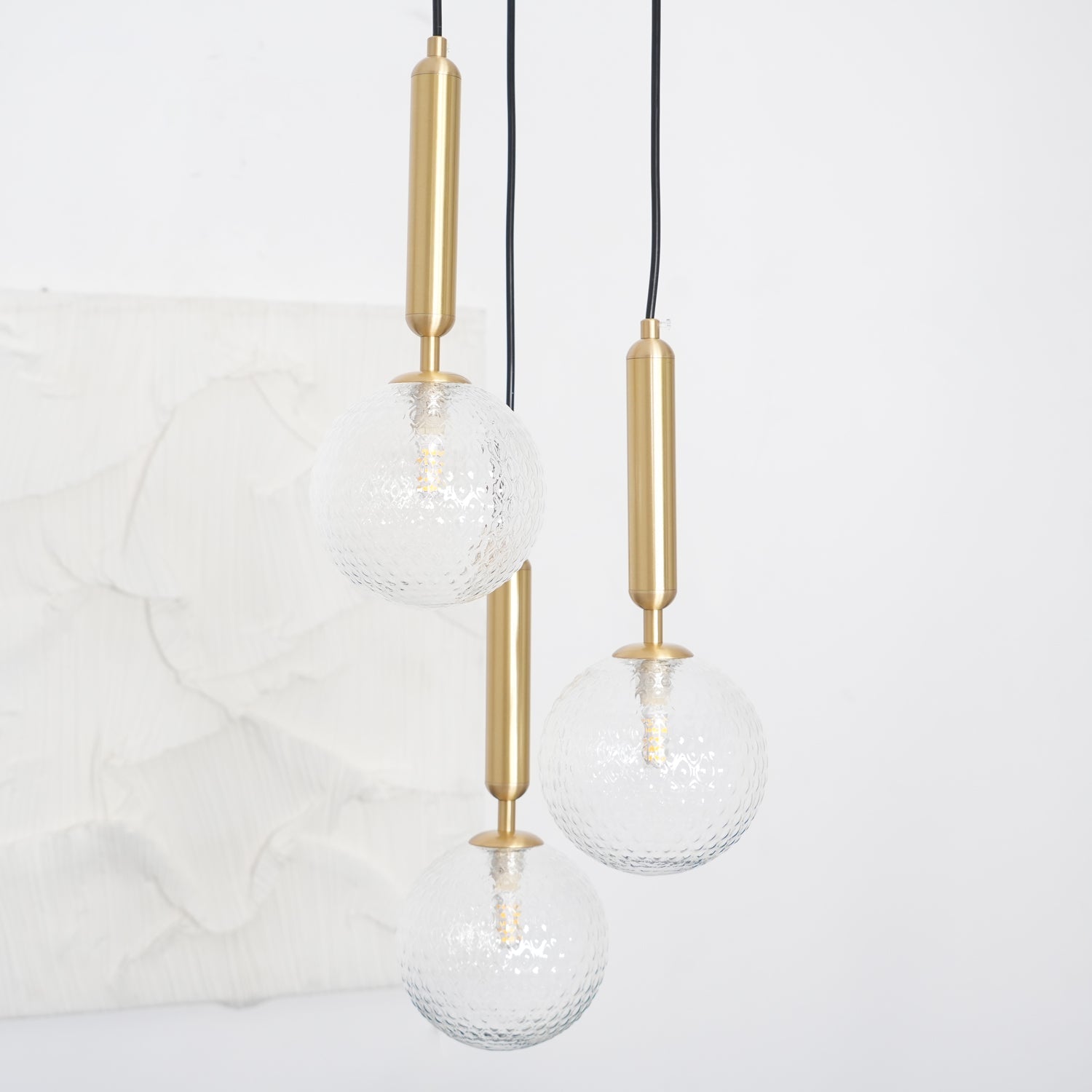 Velain Brass Industrial Pendant Light - Letslighting