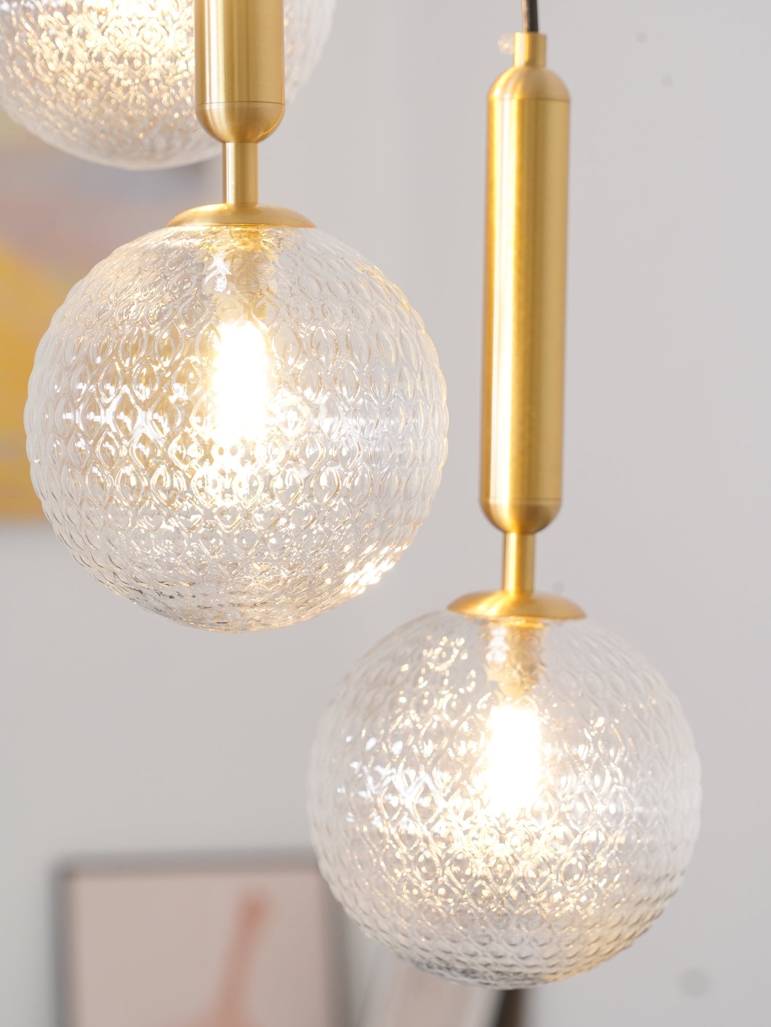 Velain Brass Industrial Pendant Light - Letslighting
