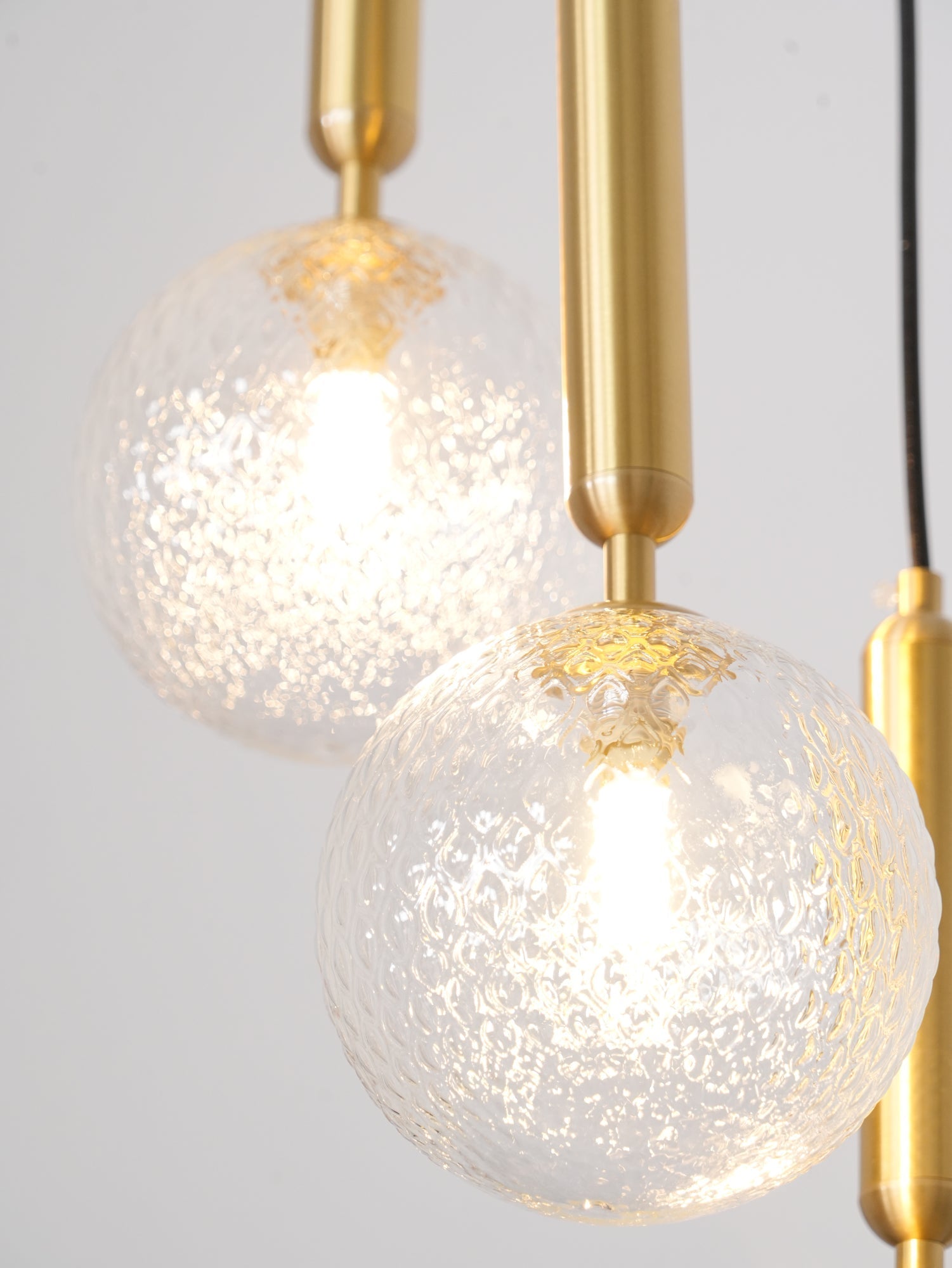 Velain Brass Industrial Pendant Light - Letslighting