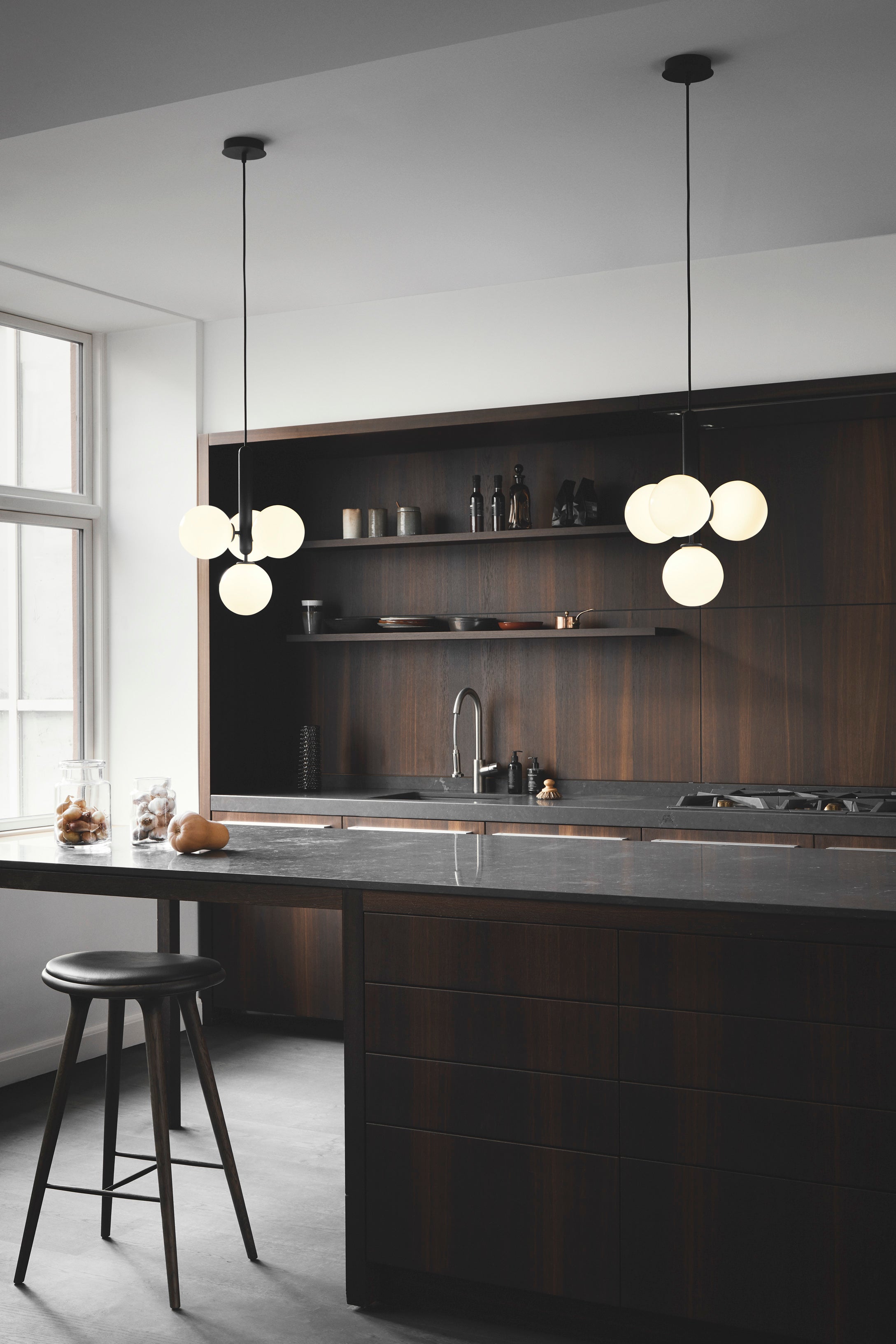 Velain Brass Industrial Pendant Light - Letslighting