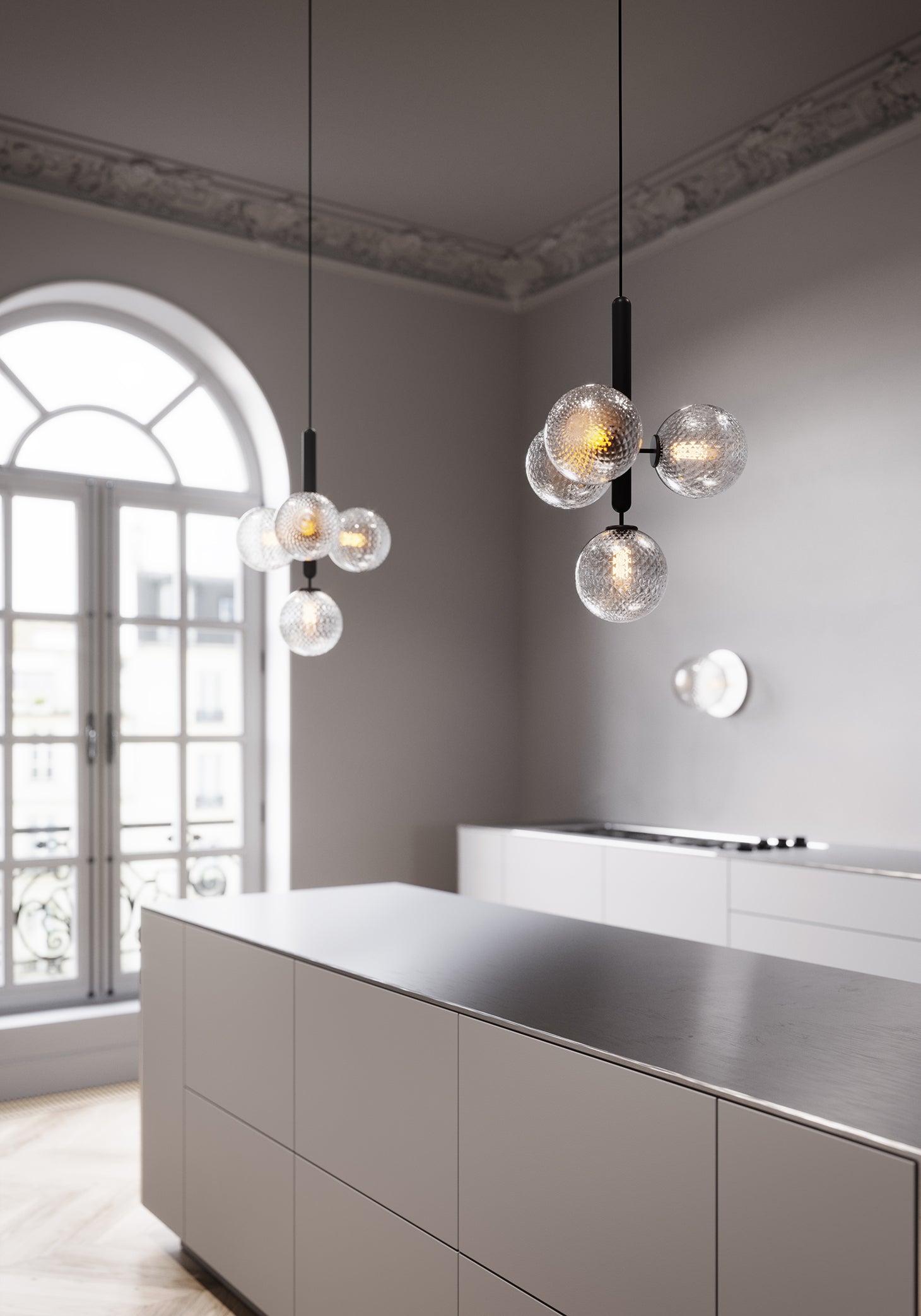 Velorant Brass Industrial Pendant Light - Letslighting