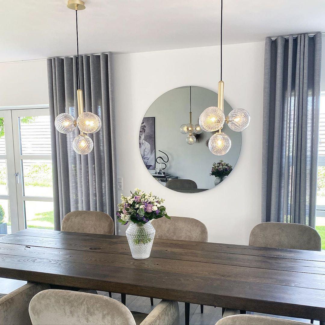 Calyxia Glass Classic Industrial Pendant Light - Letslighting
