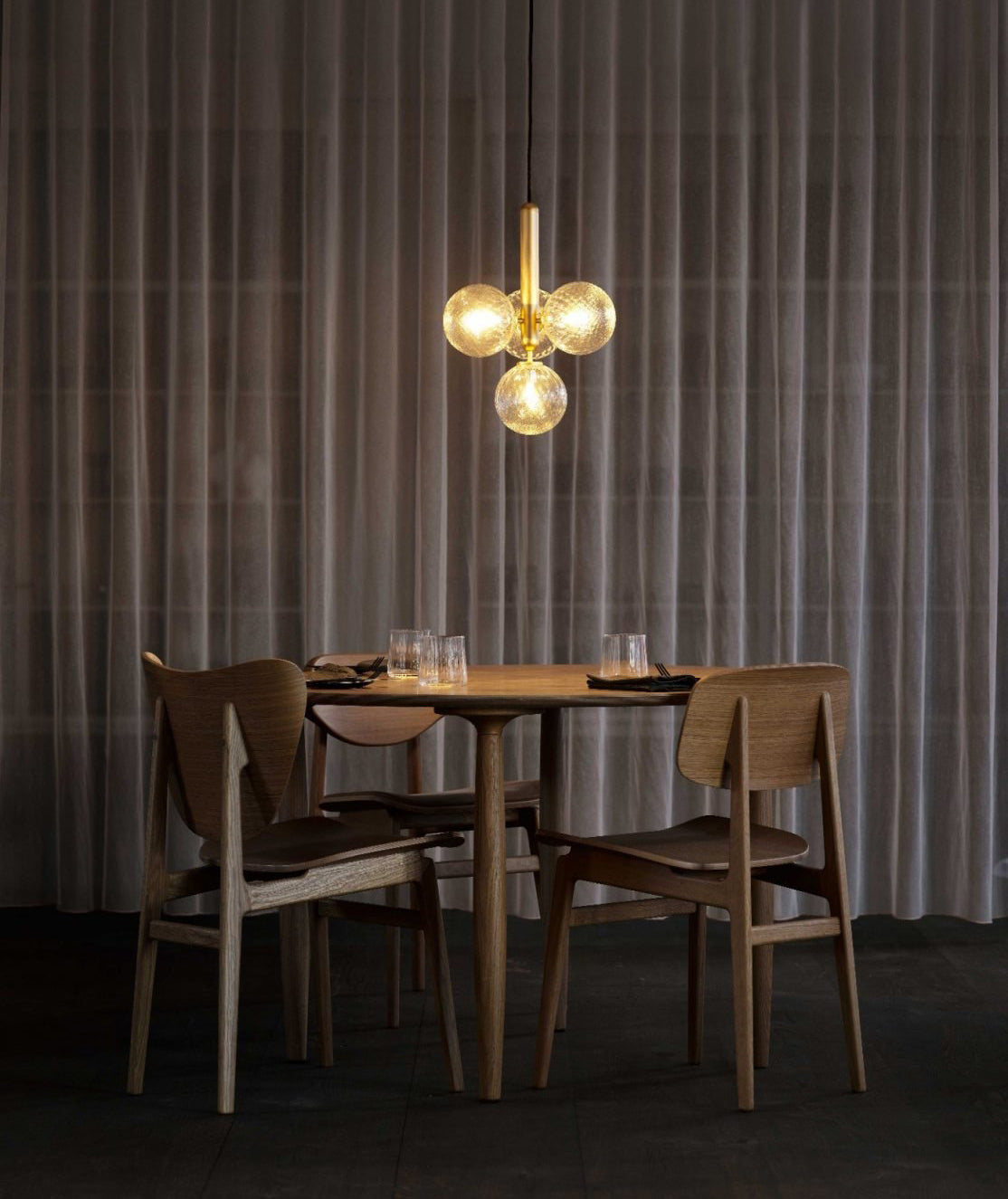 Velain Brass Industrial Pendant Light - Letslighting