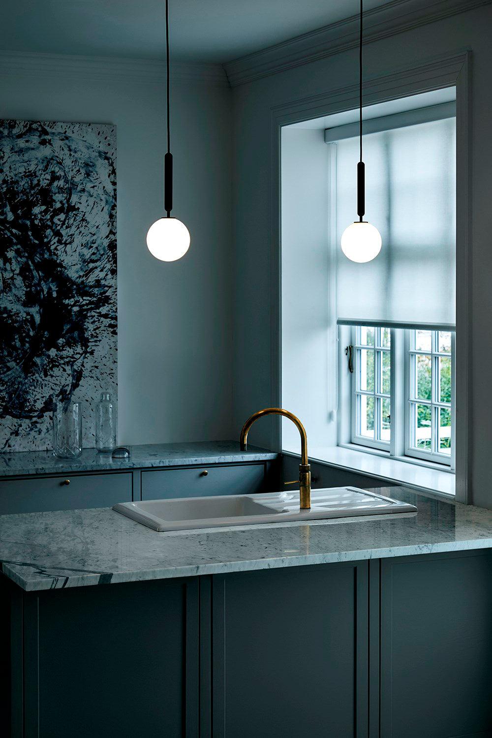 Calyxia Glass Classic Industrial Pendant Light - Letslighting