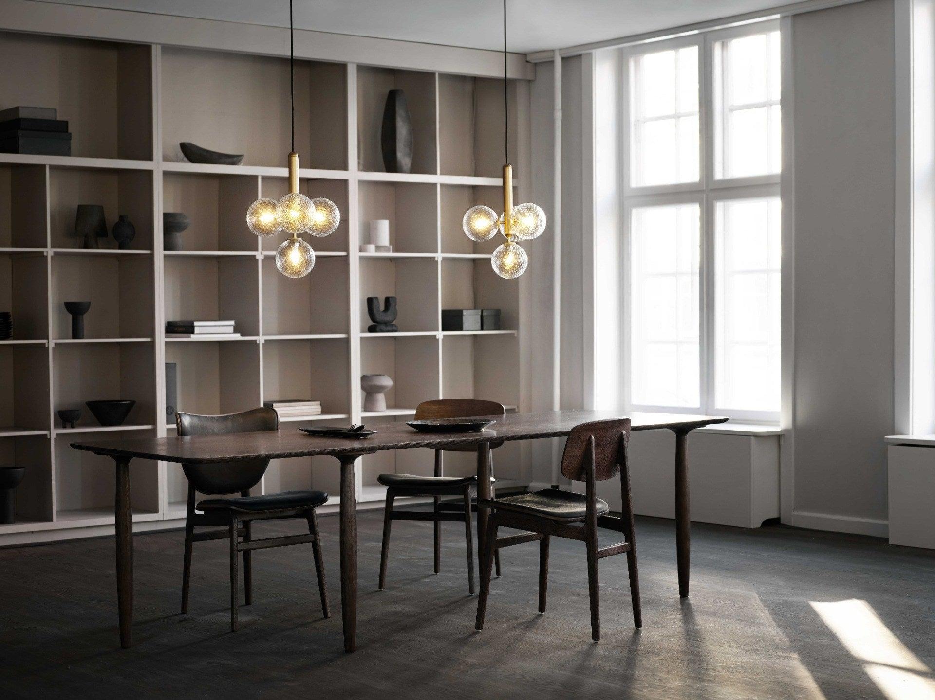 Calyxia Glass Classic Industrial Pendant Light - Letslighting